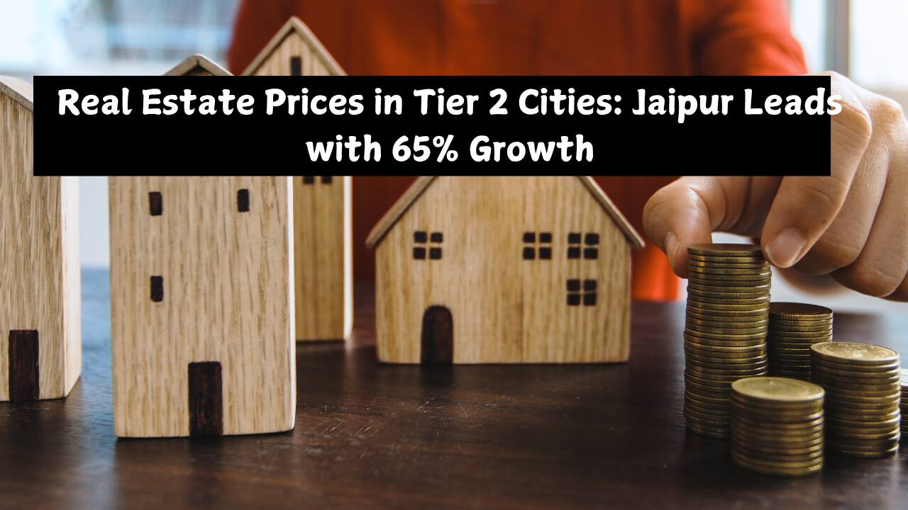 Real Estate Prices in Tier 2 Cities: Jaipur Leads with 65% Growth