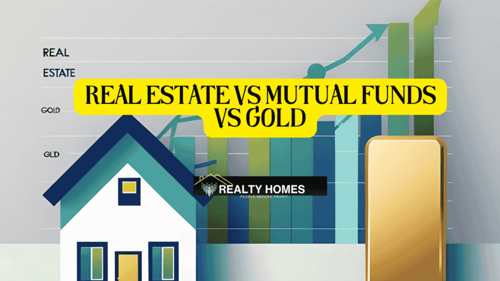 Real Estate vs Mutual Funds vs Gold